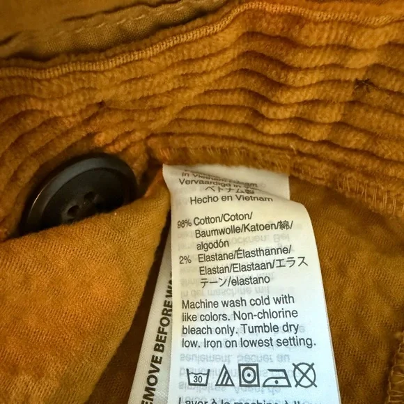 NWT Madewell Oversized Corduroy Button-Accent Mini Dress - Picture 11 of 13